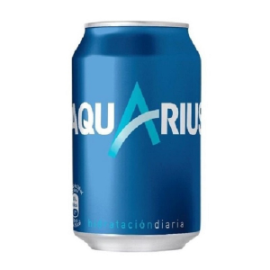 AQUARIUS LIMON 33CL. LATA