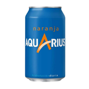 AQUARIUS NARANJA 33CL. LATA