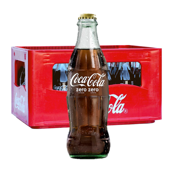 COCA COLA ZERO ZERO RETORNABLE 237ML.