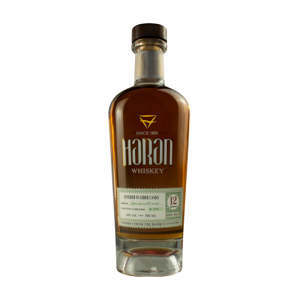 HARAN 12Y. CIDER CASK FINISHED 70CL.