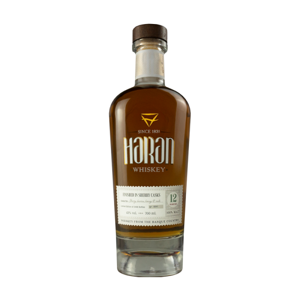 HARAN 12Y. SHERRY CASK FINISHED 70CL.