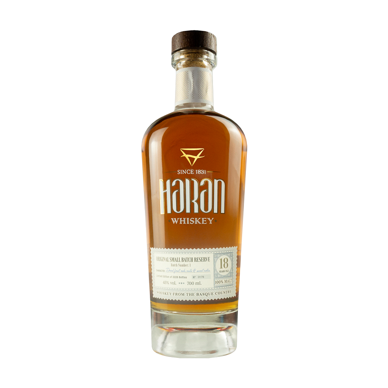HARAN 18Y. ORIGINAL SMALL BATCH RESERVE 70CL.
