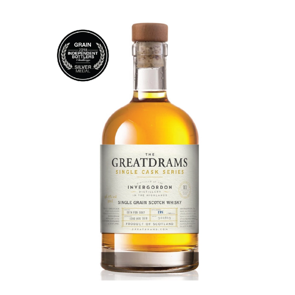 INVERGORDON SINGLE CASK SINGLE GRAIN 70CL.