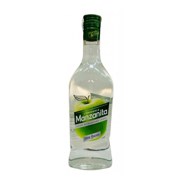 LICOR MANZANA MARIE BRIZARD 70CL.
