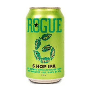 ROGUE HOP 6 IPA LATA 355ML.